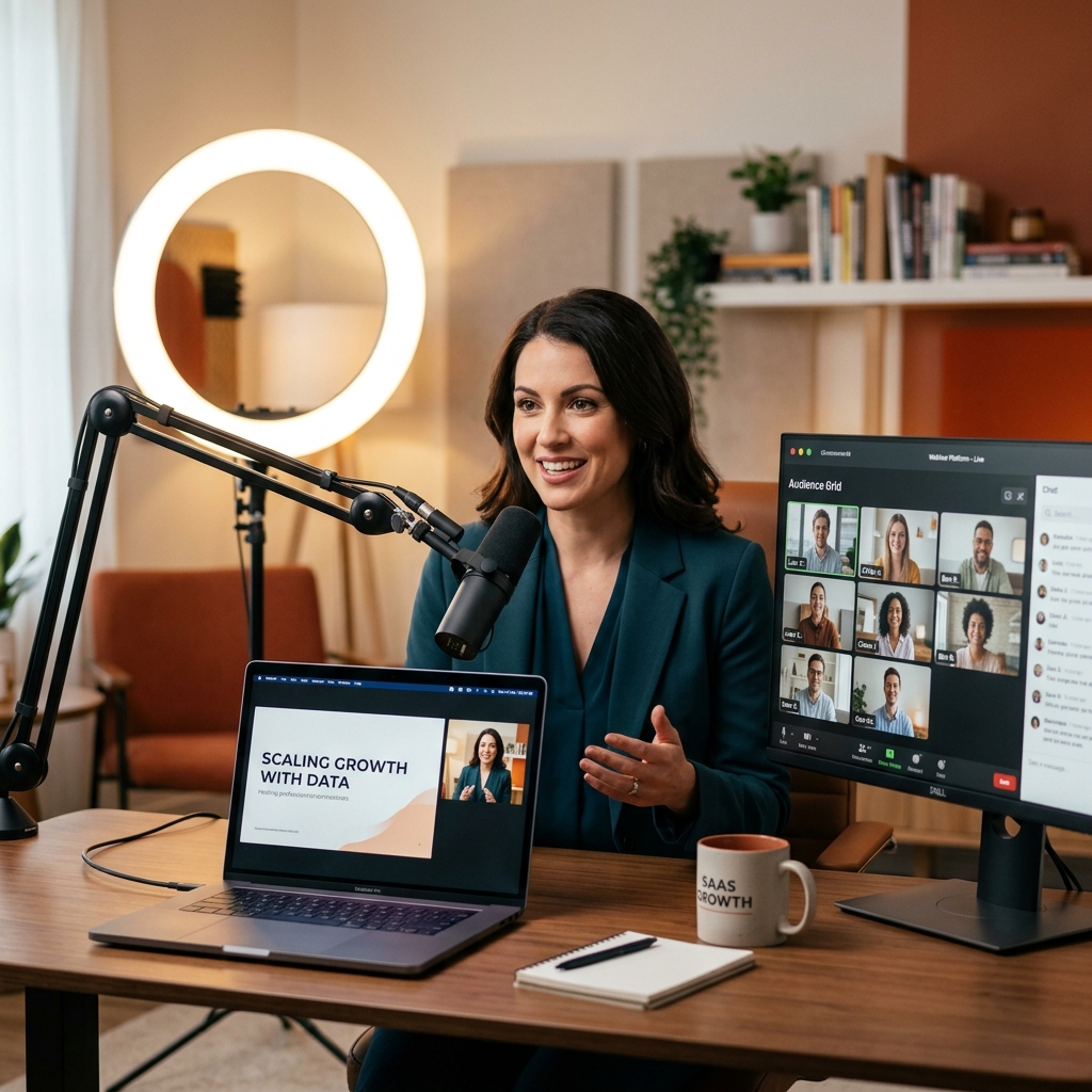 Webinar format types — product launch, thought leadership, lead generation, fireside chat, case studies, panel discussions